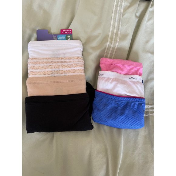 Hanes / Fruit of the Loom Mix Bikini Style Panties 7-Pack - Picture 7 of 9